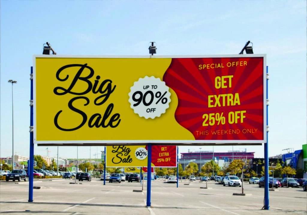 sale sign